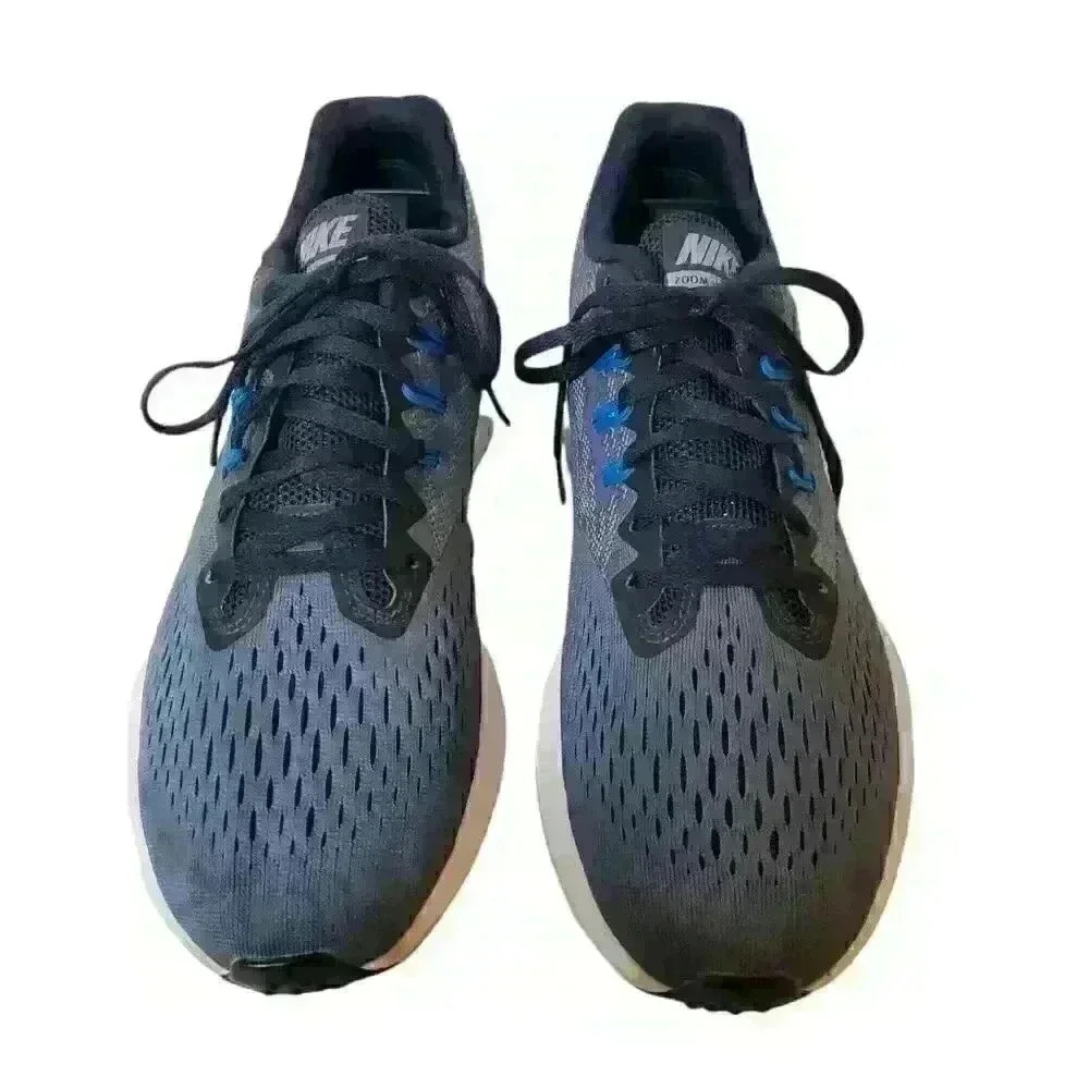 Nike Zoom Winflo 4 Men's Grey Running Sneakers Shoe Size 11.5